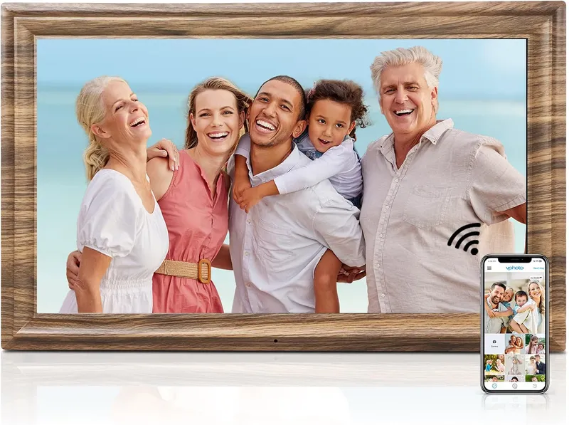 Canupdog Digital Photo Frame with 32GB Storage